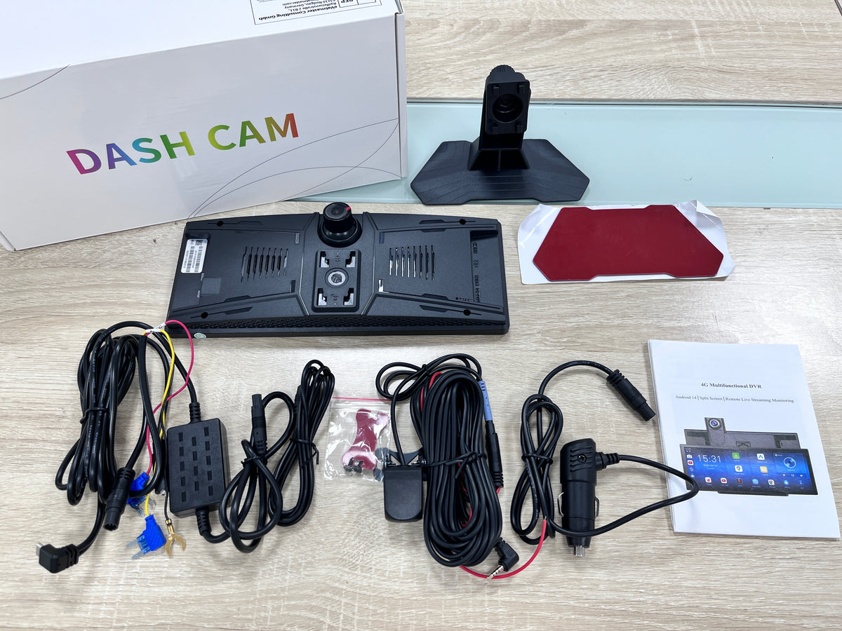 CarPlayGo V11 4G – Écran CarPlay Android 10,26” avec Dashcam avant/arrière